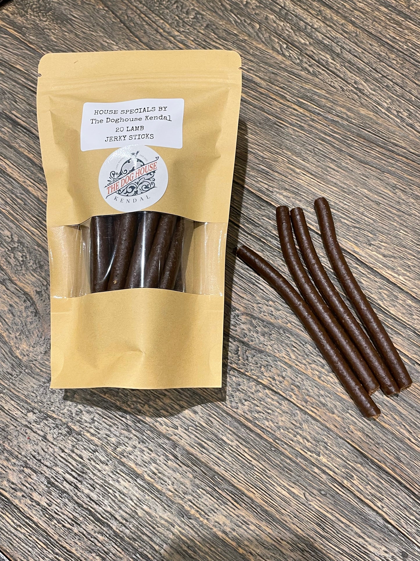 Lamb Jerky 100% Meat 20 Sticks
