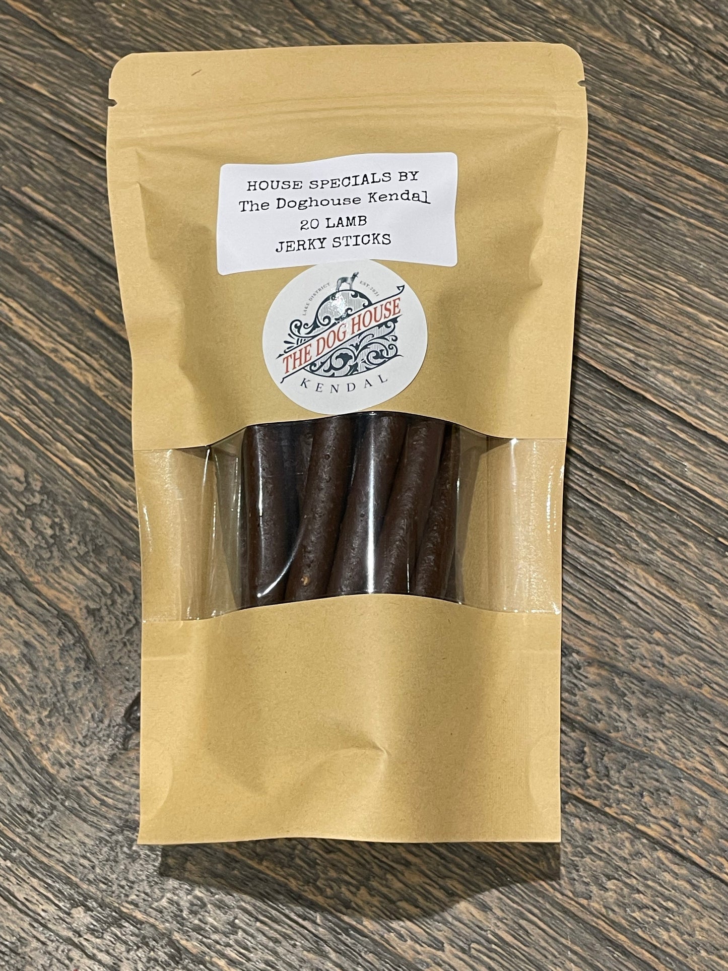 Lamb Jerky 100% Meat 20 Sticks