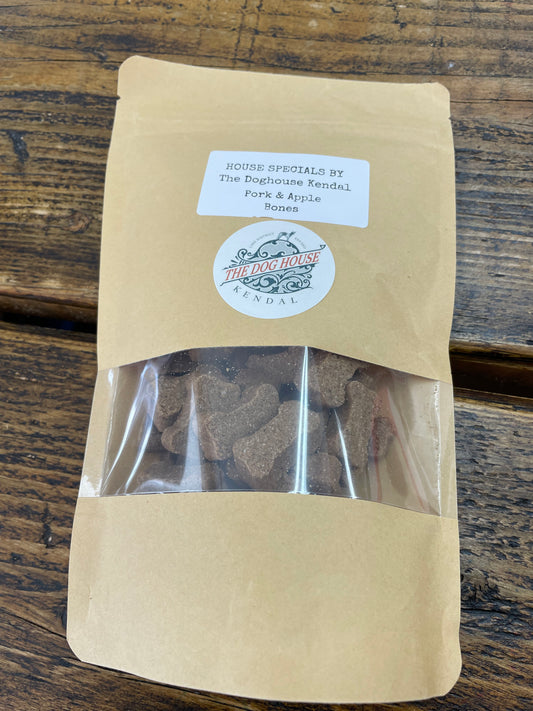 Pork and Apple Bones 100g