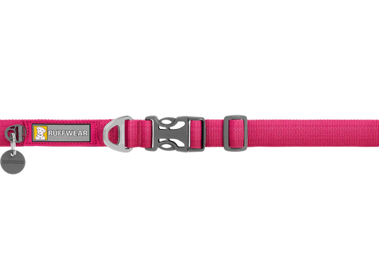 Ruffwear Front Range Dog Collar in Hibiscus Pink