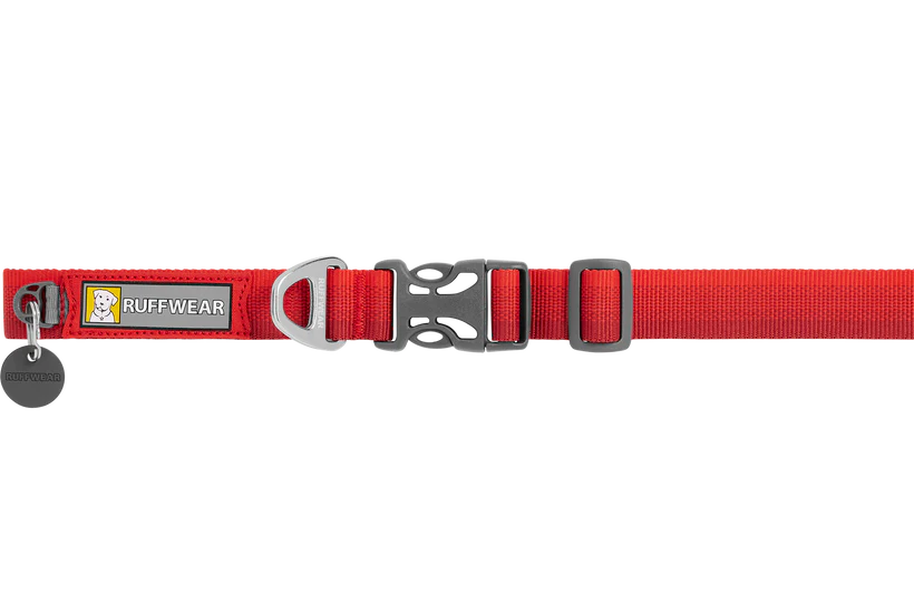 Ruffwear Front Range Dog Collar in Red Sumac