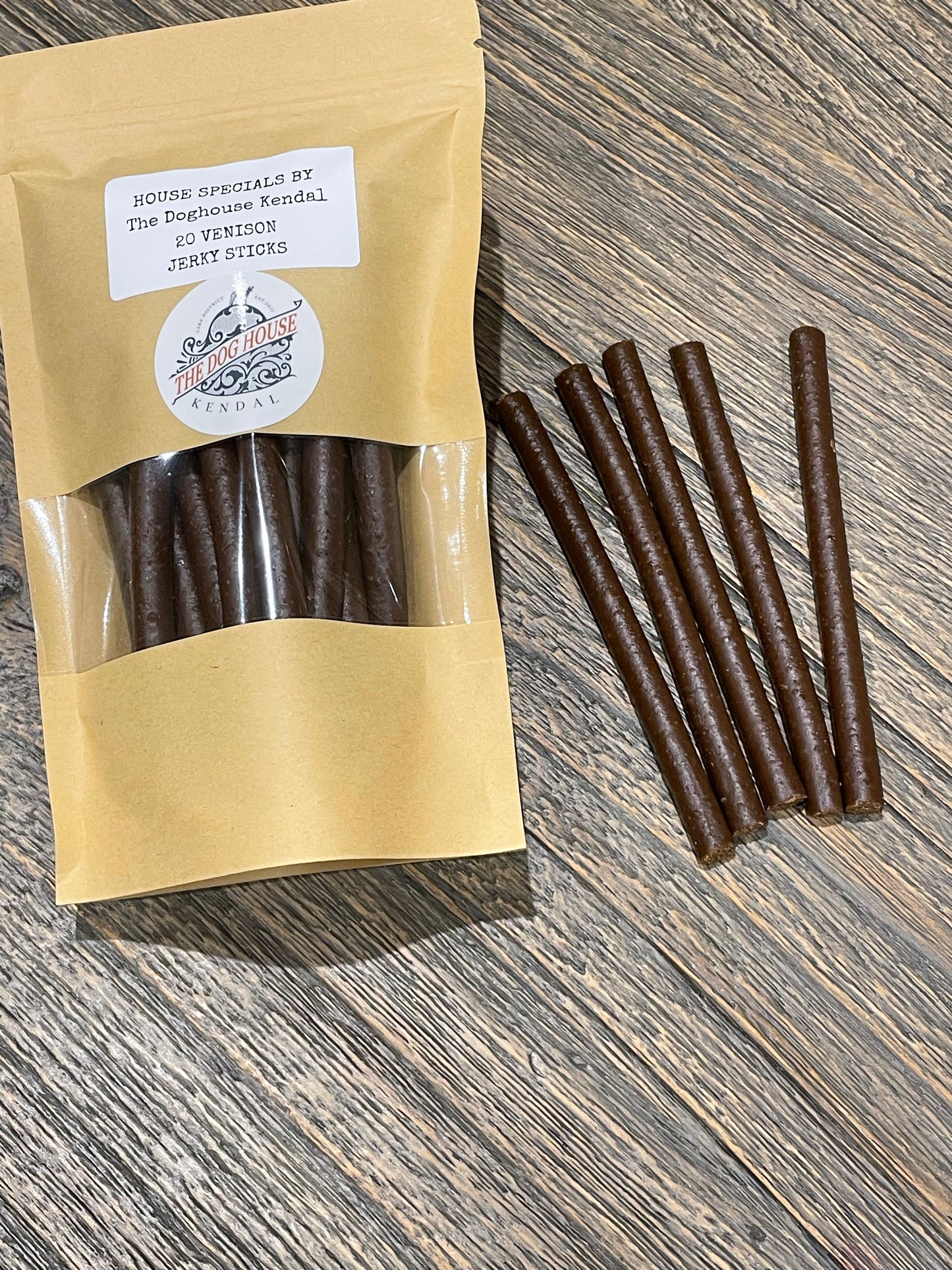 Venison Jerky 100% Meat 20 Sticks