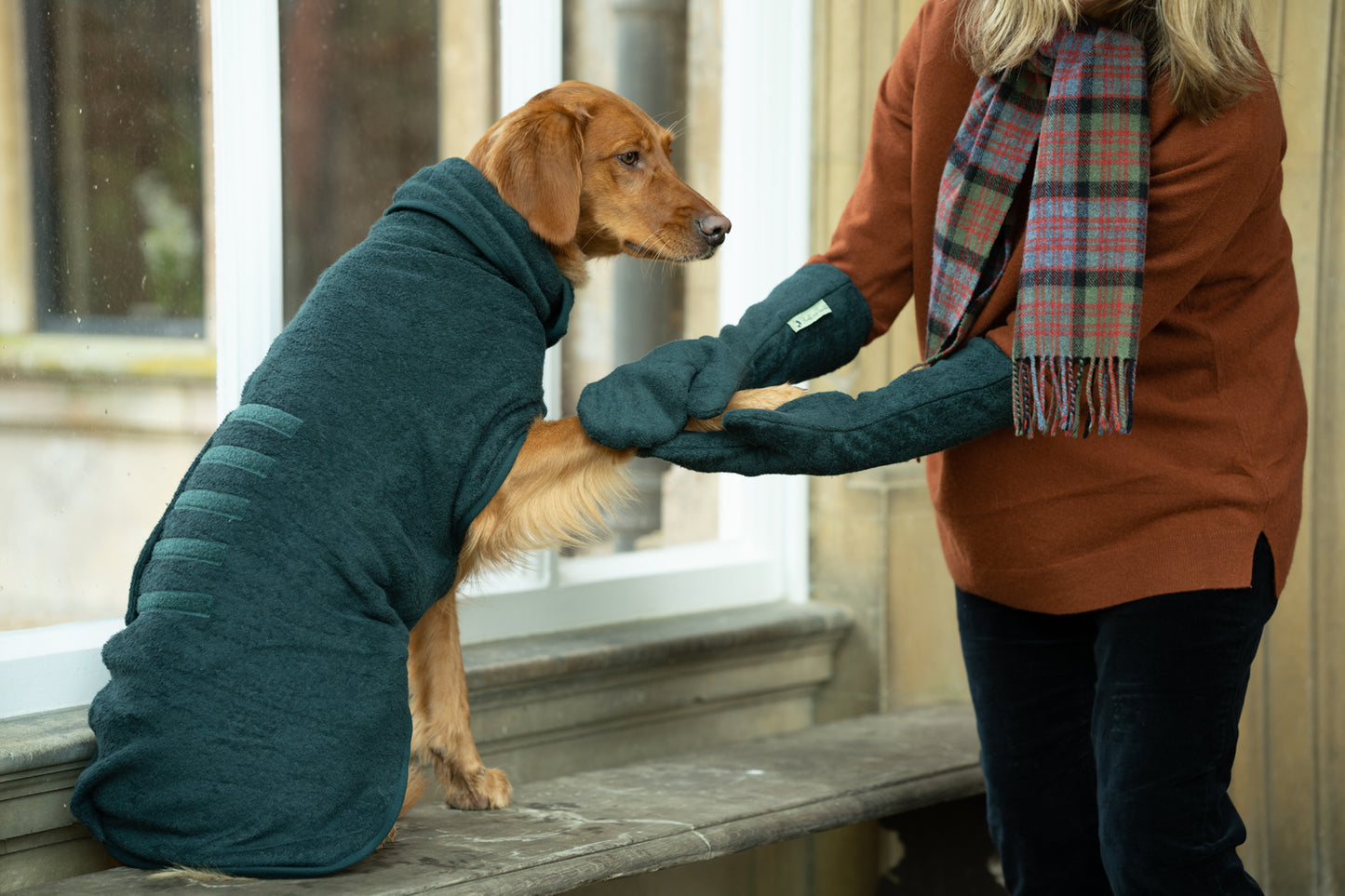 Ruff and Tumble Luxury Dog Drying Mitts