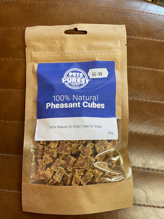 100% Natural Pheasant Cubes by Pets Purest