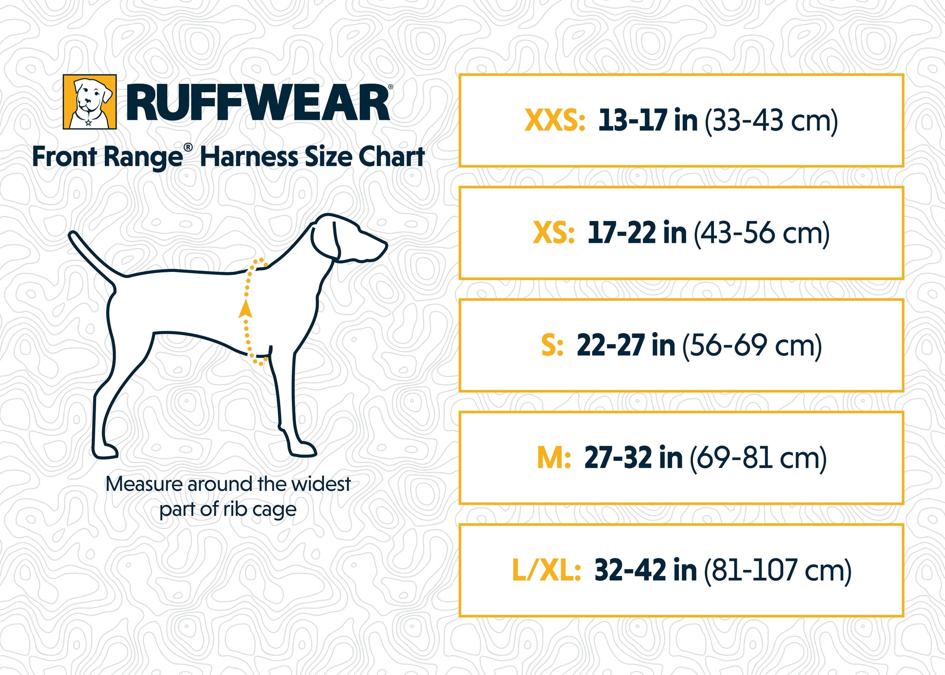 Front Range Dog Harness in Blue Moon XXS, XS AND S