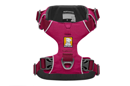 Ruffwear Front Range Dog Harness in Hibiscus Pink XXS -L/XL
